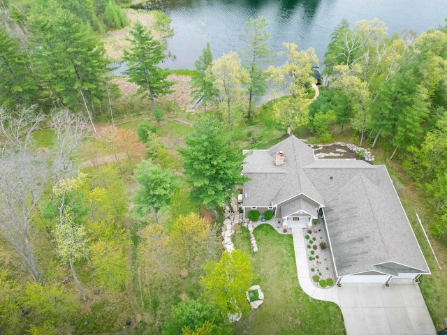 W12900 W Shore Dr, Crivitz, WI 54114 - view of subject property with a large body of water