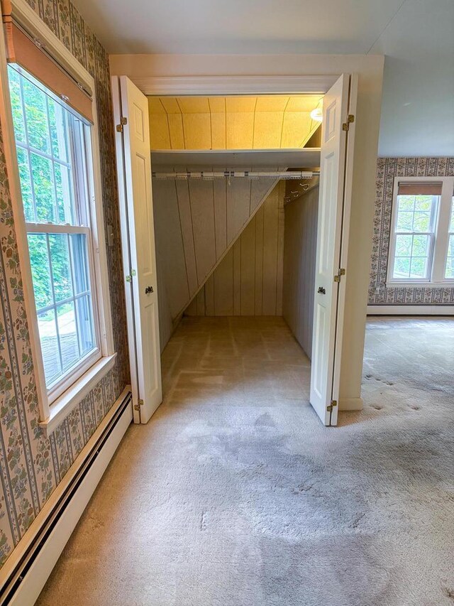 315 Lampert St, Oshkosh, WI 54901 - closet featuring a baseboard radiator