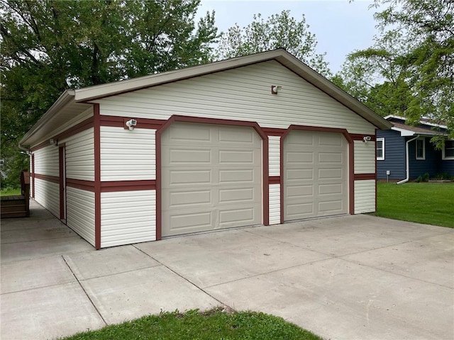 505 Lake Ave, Frederic, WI 54837 - view of garage