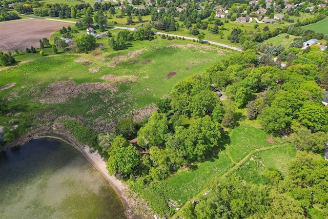 950 N Dousman Rd, Summit, WI 53066 - aerial overview of property's location with a nearby body of water