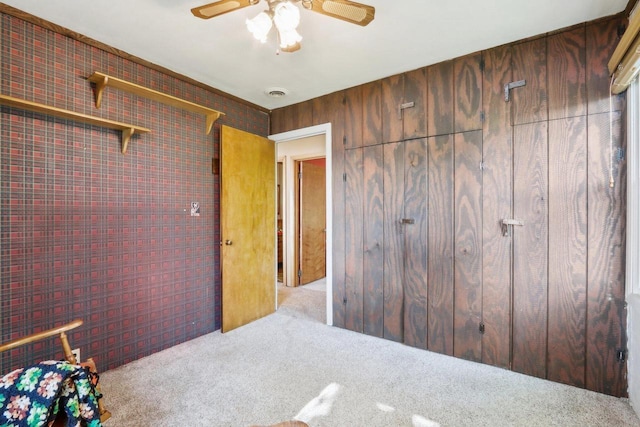 950 N Dousman Rd, Summit, WI 53066 - carpeted bedroom featuring ceiling fan