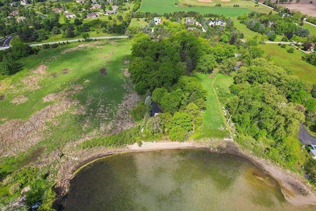 950 N Dousman Rd, Summit, WI 53066 - aerial view of property and surrounding area with a large body of water