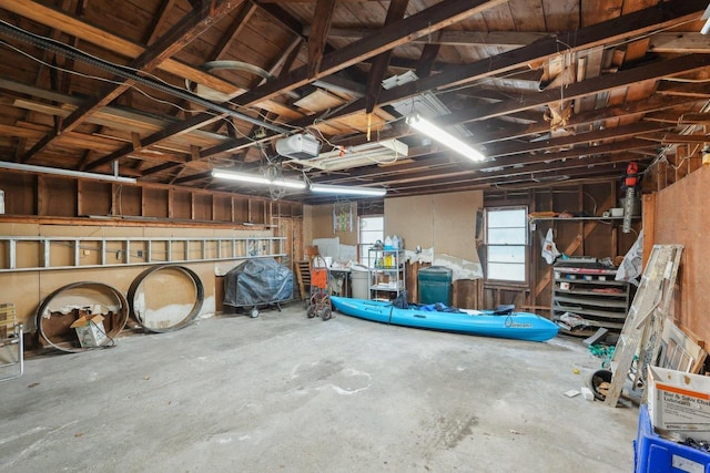 954 N Dousman Rd, Summit, WI 53066 - garage featuring a garage door opener