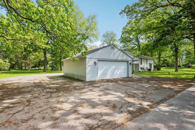 954 N Dousman Rd, Summit, WI 53066 - garage with driveway