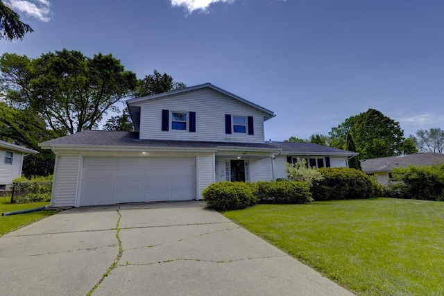 4705 Agate Ln, Madison, WI 53714 - traditional-style home with concrete driveway and a front yard