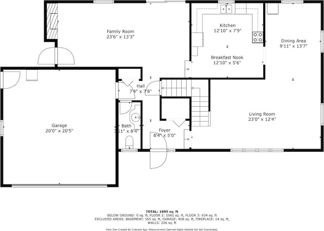 4705 Agate Ln, Madison, WI 53714 - floor plan / room layout
