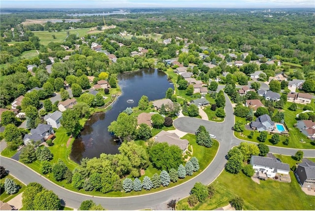 1115 S Trappers Xing, Hugo, MN 55038 - aerial view of a nearby body of water