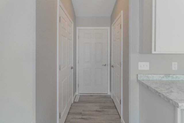 6308 Perch Dr, Weston, WI 54476 - corridor with light wood finished floors