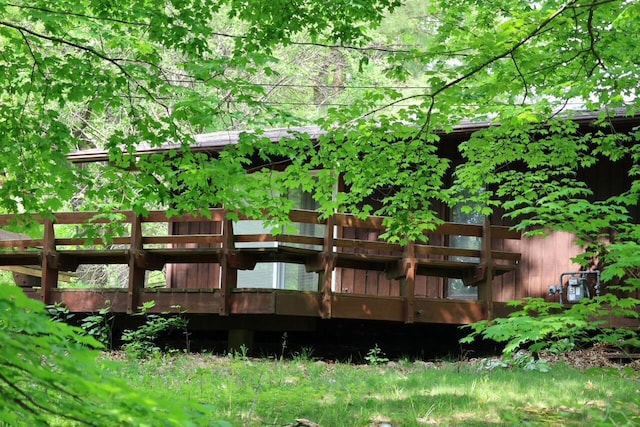 N2335 Main Rd, Lake Geneva, WI 53147 - back of property featuring a deck