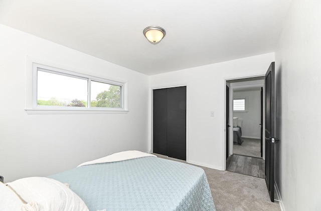 4155 N 67th St, Milwaukee, WI 53216 - carpeted bedroom with baseboards and a closet