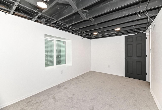 4155 N 67th St, Milwaukee, WI 53216 - basement featuring carpet