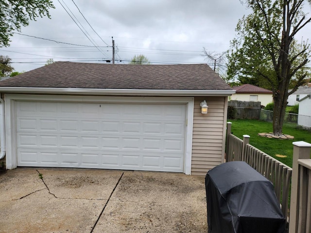 3617 S 80th St, Milwaukee, WI 53220 - view of detached garage