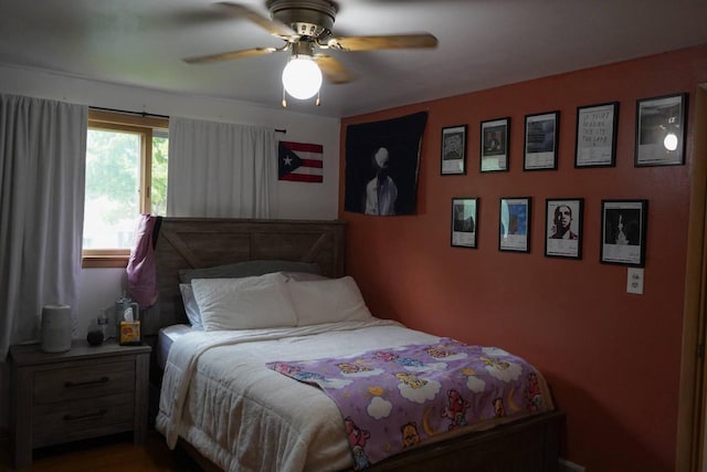 3867 S Massachusetts Ave, Milwaukee, WI 53220 - bedroom with a ceiling fan