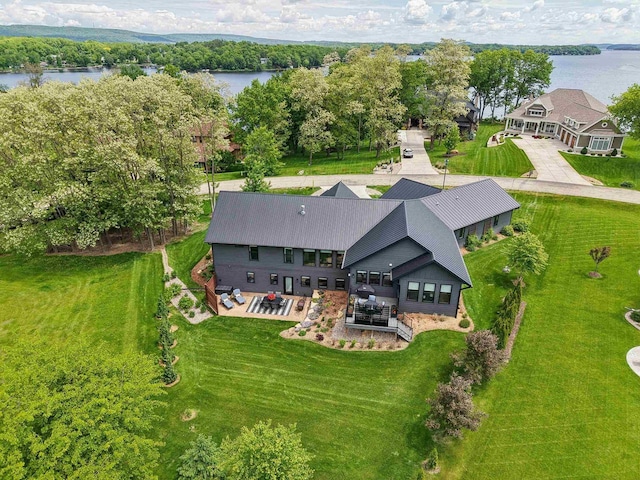E12785 Wynding Way, Merrimac, WI 53561 - aerial view of property and surrounding area featuring a nearby body of water