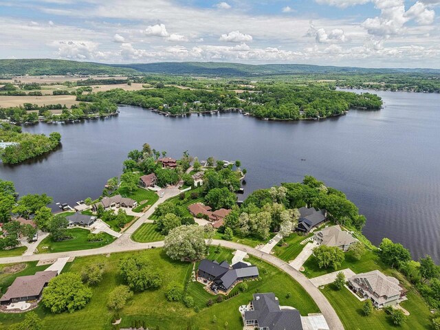 E12785 Wynding Way, Merrimac, WI 53561 - aerial view of a large body of water