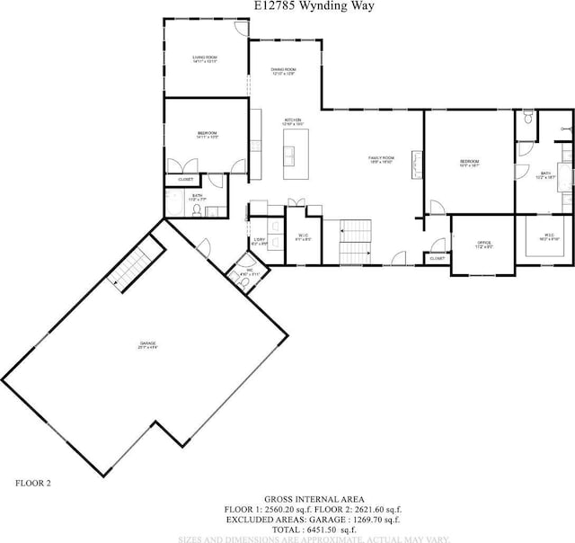E12785 Wynding Way, Merrimac, WI 53561 - property floor plan