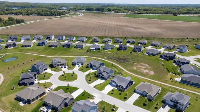 35209 Winnebago Ct, Summit, WI 53066 - aerial view of property's location with nearby suburban area