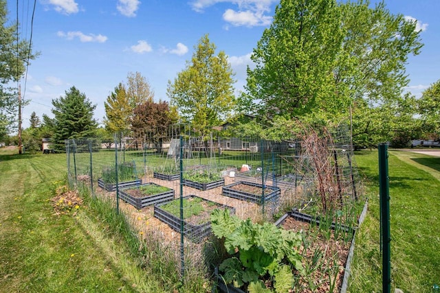1505 10th Ave W, Ashland, WI 54806 - view of green lawn with a garden