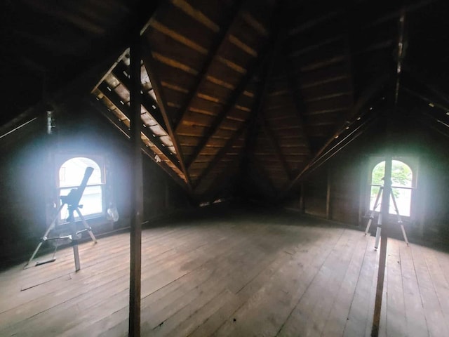 324 N Pine St, Reedsburg, WI 53959 - view of attic