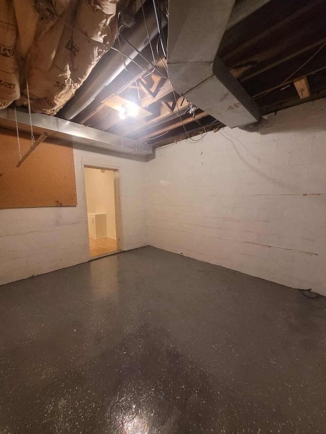 324 N Pine St, Reedsburg, WI 53959 - view of unfinished basement