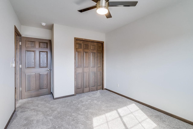 1325 Hagar St, La Crosse, WI 54603 - unfurnished bedroom with carpet flooring, baseboards, and a closet