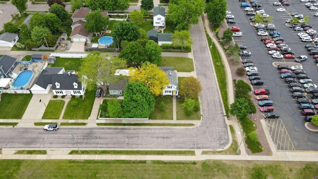 841 4th St S, Wisconsin Rapids, WI 54494 - bird's eye view of a pool
