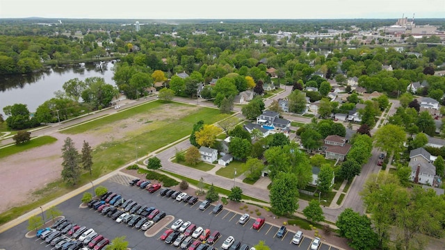 841 4th St S, Wisconsin Rapids, WI 54494 - drone / aerial view of a nearby body of water