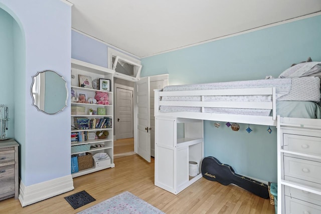 2710 N Hackett Ave, Milwaukee, WI 53211 - bedroom featuring light wood-style floors