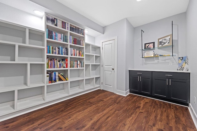 19750 Heron Pass, Brookfield, WI 53045 - unfurnished room with dark wood finished floors and baseboards