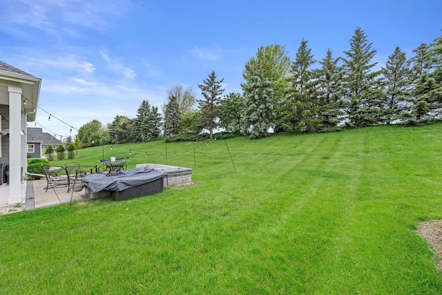 19750 Heron Pass, Brookfield, WI 53045 - view of grassy yard featuring a patio area