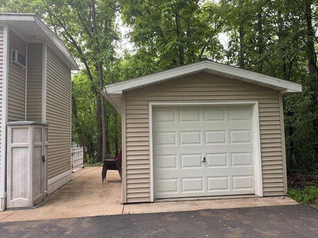 269 Oak Ln, Edgerton, WI 53534 - detached garage featuring driveway