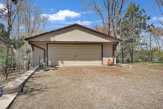 1014 Long Bow Ct, Nekoosa, WI 54457 - view of detached garage