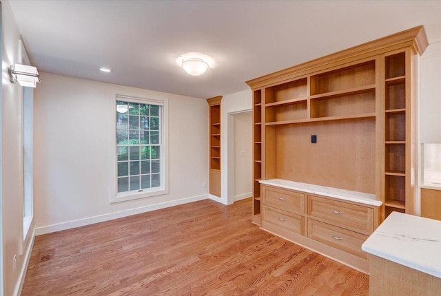 2818 Marshall Ct, Madison, WI 53705 - mudroom featuring light wood-type flooring and baseboards