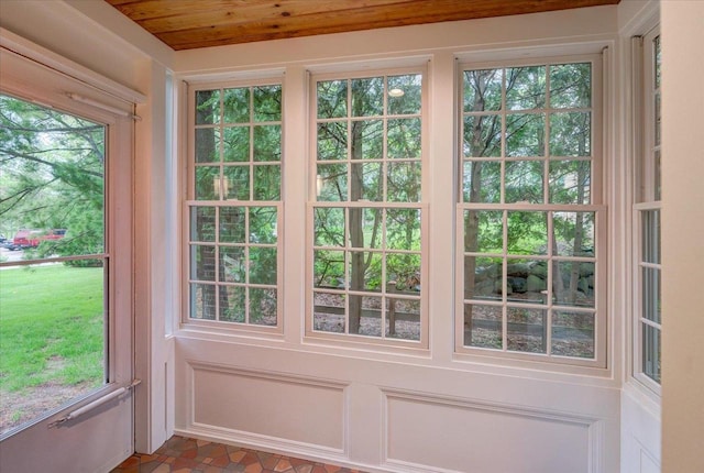 2818 Marshall Ct, Madison, WI 53705 - view of unfurnished sunroom
