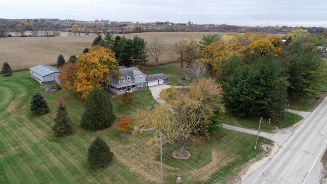 W1041 County Road O, Oconomowoc, WI 53066 - view of property location with rural landscape