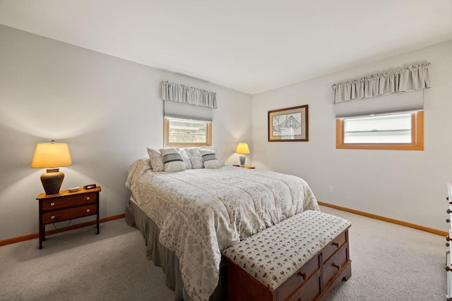417 Raintree Dr, Fort Atkinson, WI 53538 - bedroom with baseboards and light carpet
