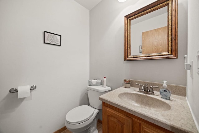 417 Raintree Dr, Fort Atkinson, WI 53538 - half bathroom with toilet and vanity