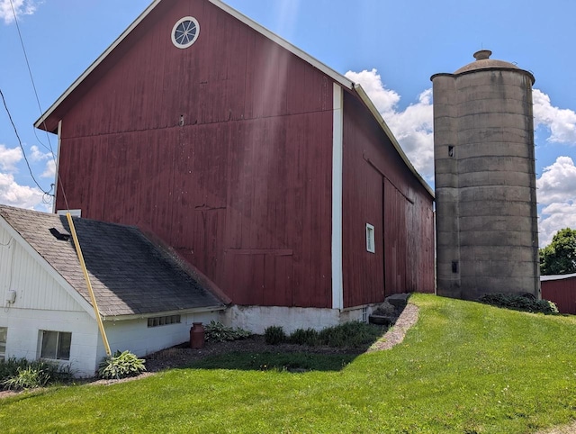 4884 Brewery Rd, Cross Plains, WI 53528 - view of barn featuring a lawn