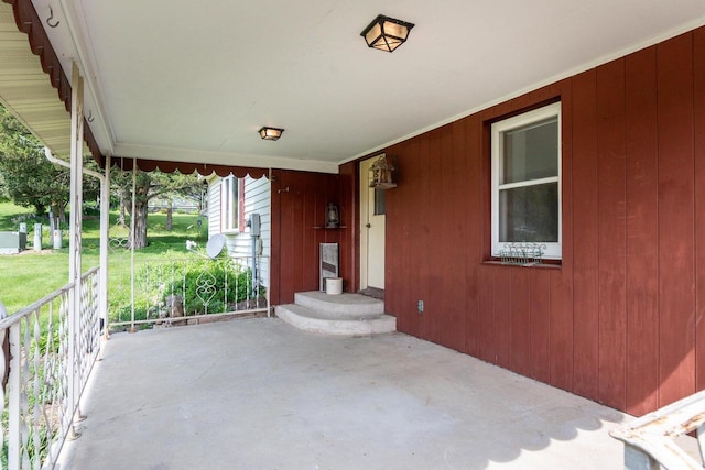 4884 Brewery Rd, Cross Plains, WI 53528 - view of covered porch