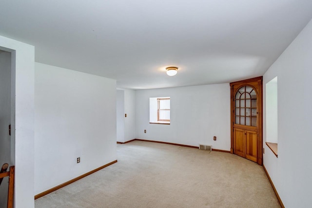 4884 Brewery Rd, Cross Plains, WI 53528 - unfurnished room with light colored carpet and baseboards
