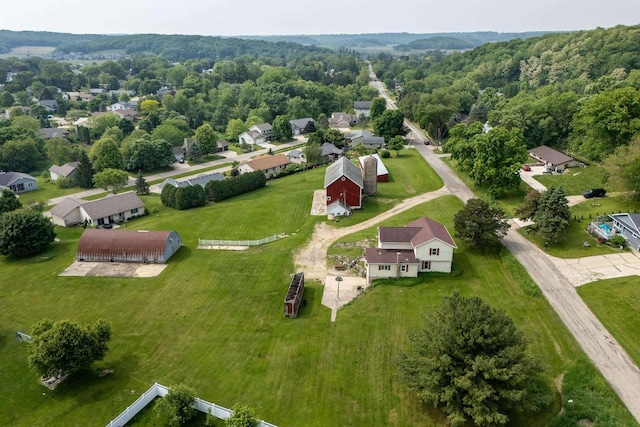 4884 Brewery Rd, Cross Plains, WI 53528 - bird's eye view of a heavily wooded area