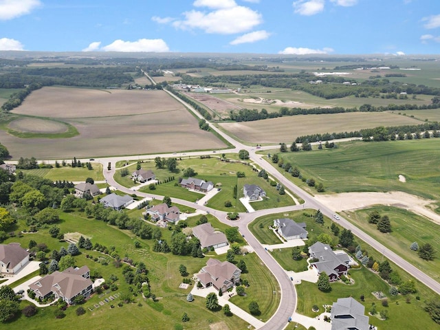 3403 Whistling Wind Way, Sun Prairie, WI 53590 - aerial overview of property's location with rural landscape