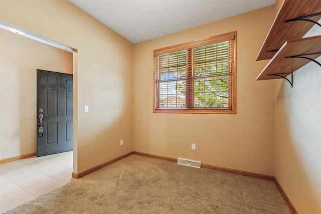 536 Coonen Dr, Combined Locks, WI 54113 - unfurnished room featuring light colored carpet and baseboards
