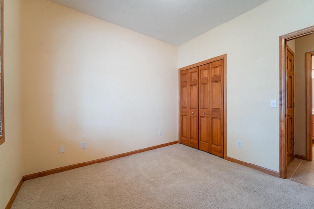 536 Coonen Dr, Combined Locks, WI 54113 - unfurnished bedroom featuring light colored carpet and baseboards