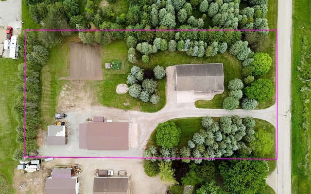 N6471 12 Corners Rd, Black Creek, WI 54106 - view of property location featuring property parcel outlined