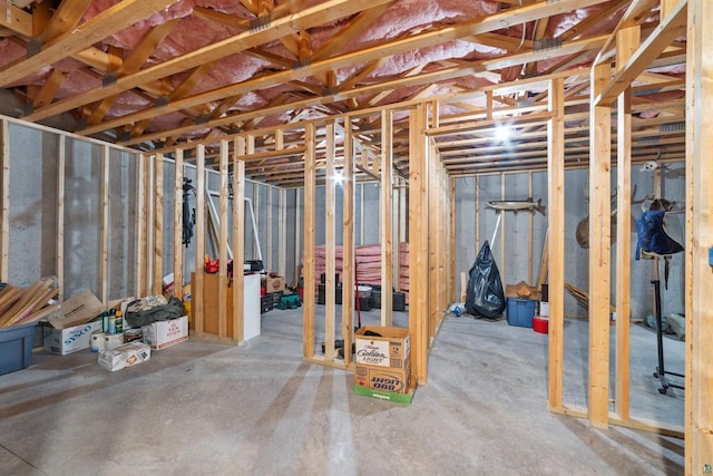 14303 Rock N Roll Ln, Gordon, WI 54838 - view of unfinished below grade area