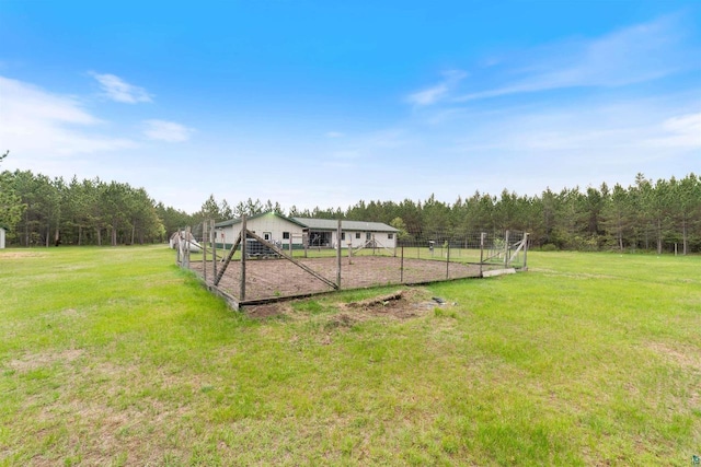 14303 Rock N Roll Ln, Gordon, WI 54838 - view of yard with a view of trees