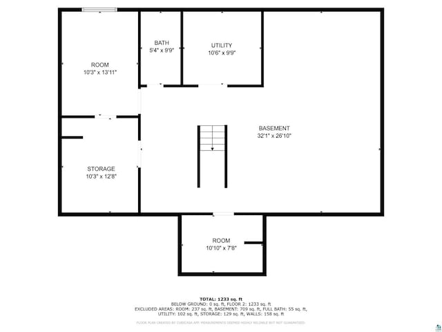 14303 Rock N Roll Ln, Gordon, WI 54838 - property floor plan