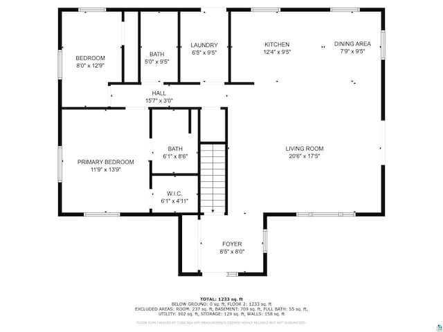 14303 Rock N Roll Ln, Gordon, WI 54838 - room layout