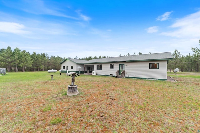 14303 Rock N Roll Ln, Gordon, WI 54838 - view of front of property with a front yard